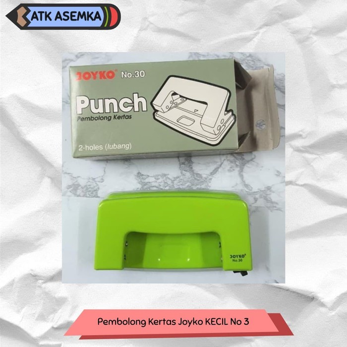 

Pembolong Kertas Joyko KECIL No 30 Atk