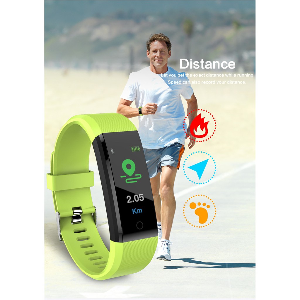 Smartwatch Bluetooth Smartband JAM PINTAR Touch Screen Sport Monitor Tekanan Darah Anti Air