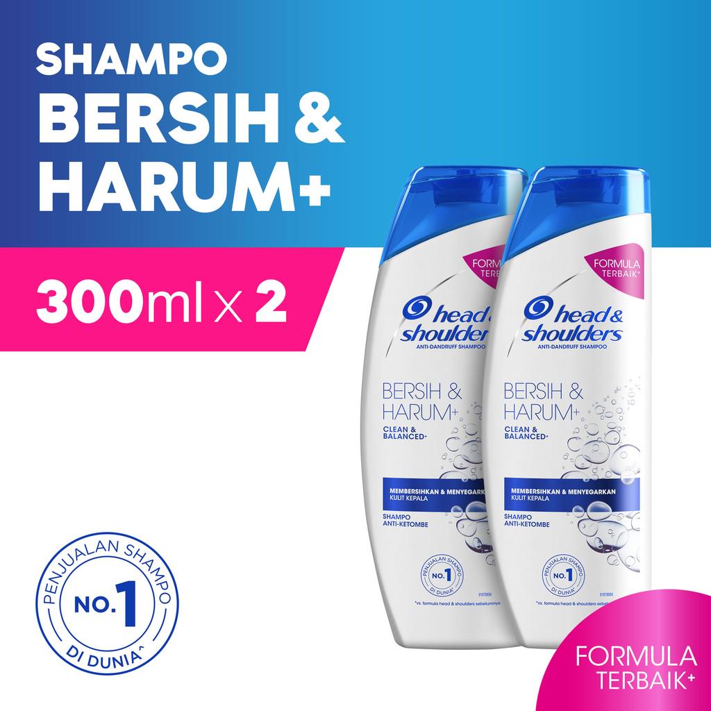 Head & Shoulders Shampoo Clean and Balanced 300ml Paket