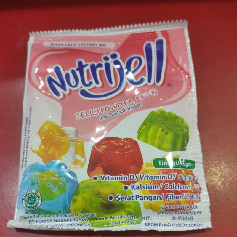 

Nutrijell Lychee 15gr