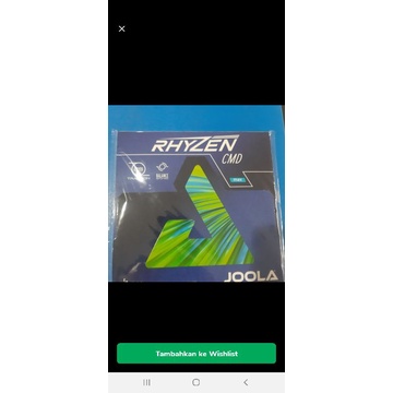 joola rhyzen cmd karet pingpong