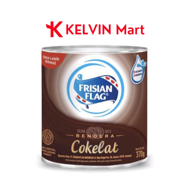 

Frisian Flag Kental Manis Coklat Kaleng 370g