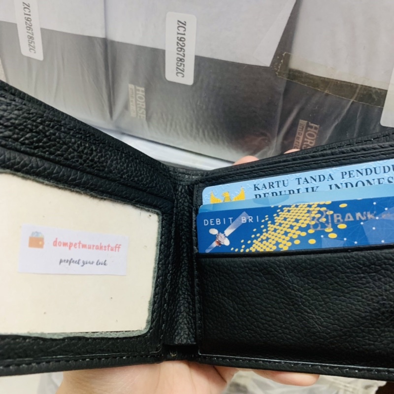 DOMPET LAKI-LAKI KULIT SAPI ASLI TERMURAH IMPORT