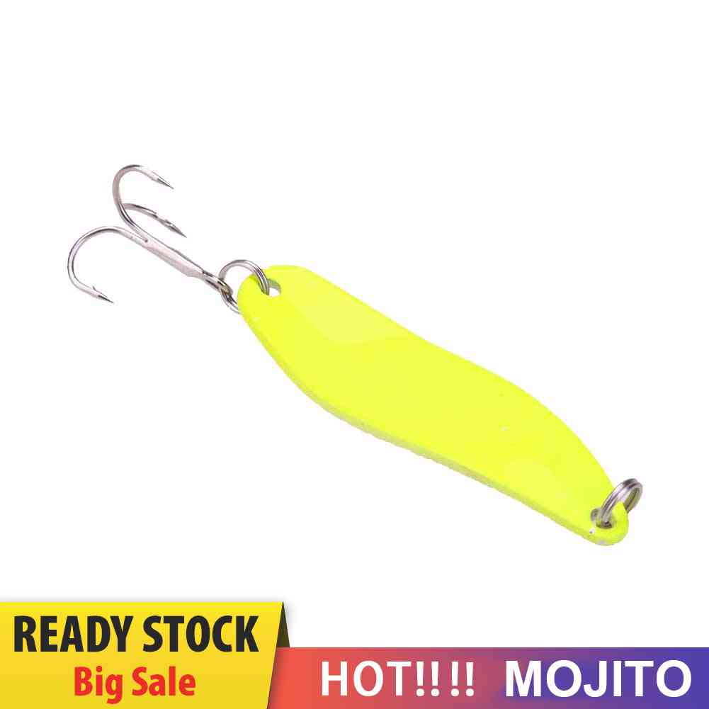 13g Spoon 3 Hooks Fishing Lure Hard Baits Colorful Sequins Paillette Hook