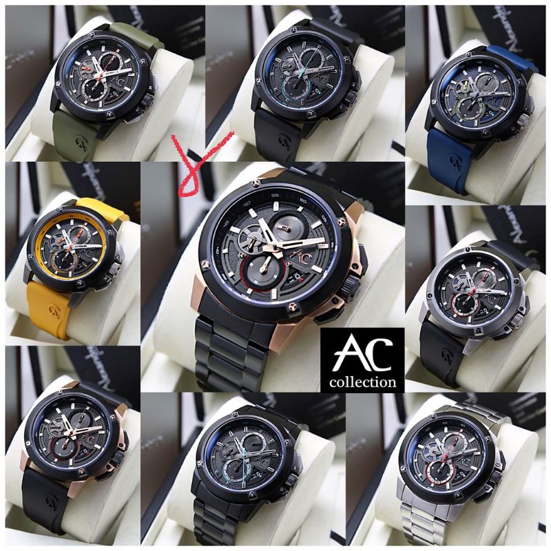 ALEXANDRE CHRISTIE COLLEKTION AC9602 RUBBER / AC 9602 RANTAI ORIGINAL