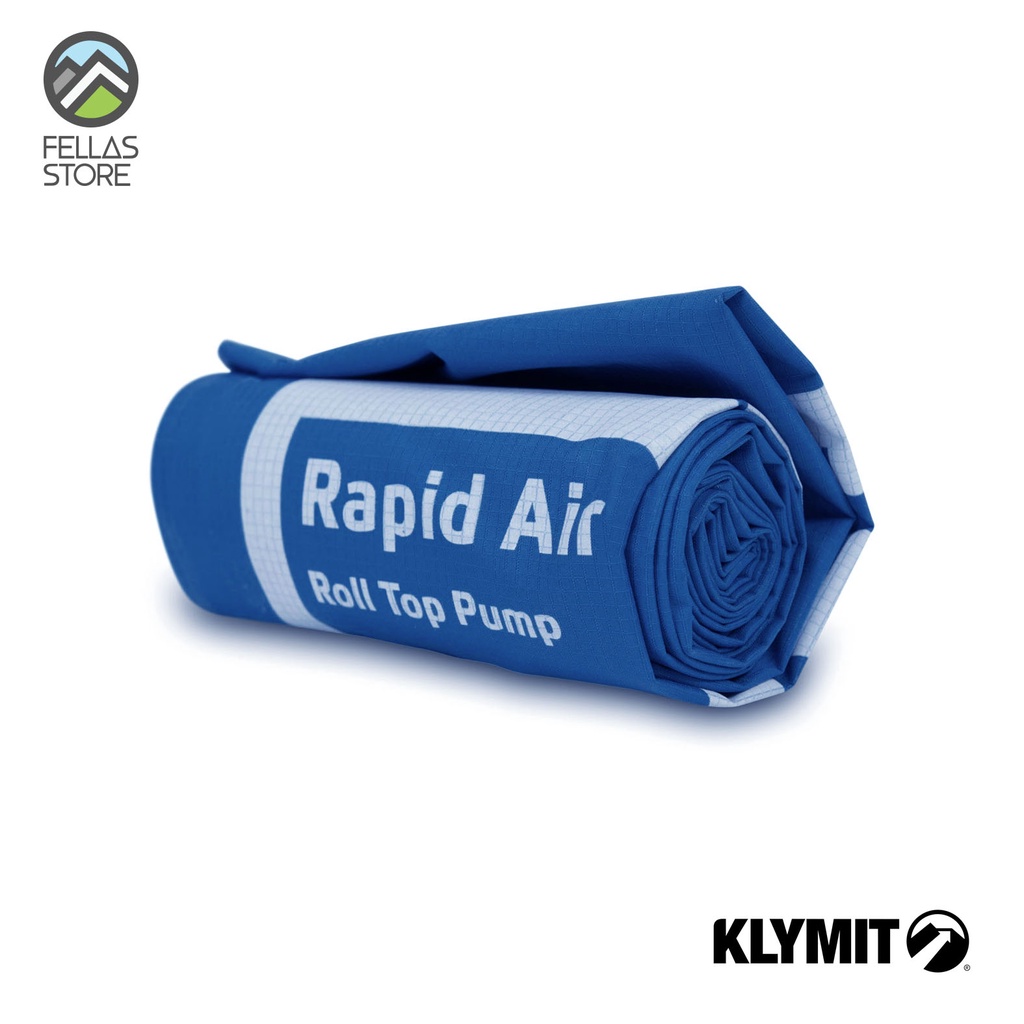 klymit Rapid Air Pump - Push Pull Valve Blue