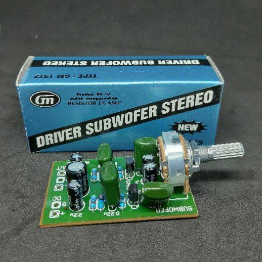 DRIVER SUBWOFER STEREO GM1972