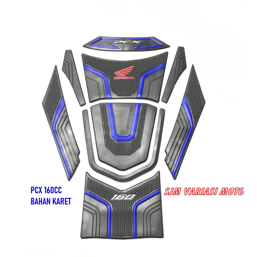 TANKPAD PCX 160 bahan karet tankpad honda all new pcx 160 tahun 2021 bahan karet