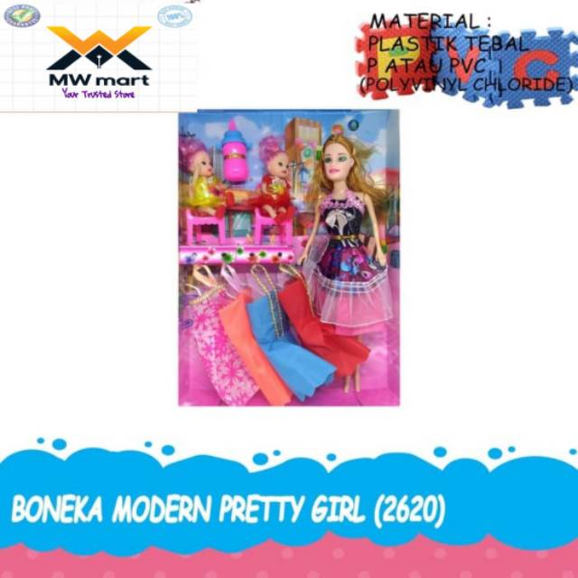 Mainan Boneka Modern Pretty Girl  2620