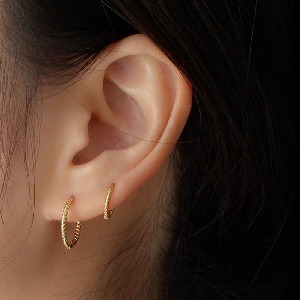 Anting Tindik Hidung Bahan Stainless Steel