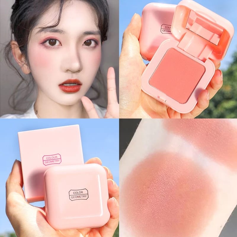 Blush On Highlighter Diamon Perona Pipi Matte Rias Wajah Make Up Wajah