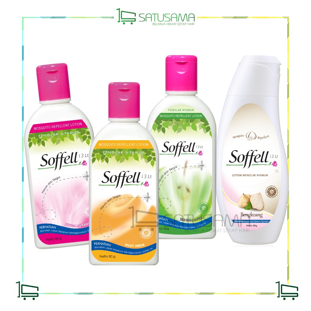 SOFFELL Lotion Anti Nyamuk Botol / satusama