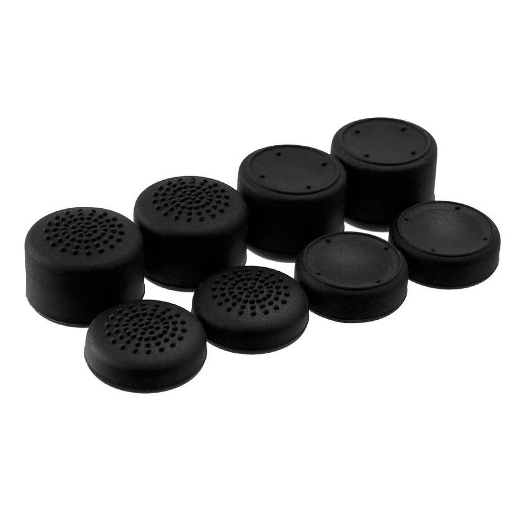 8pcs Cap Thumb Stick Analog Bahan Silikon Anti slip Untuk Controller PS5 / PS4 / PS3 / Switch Pro / Xbox One Elite