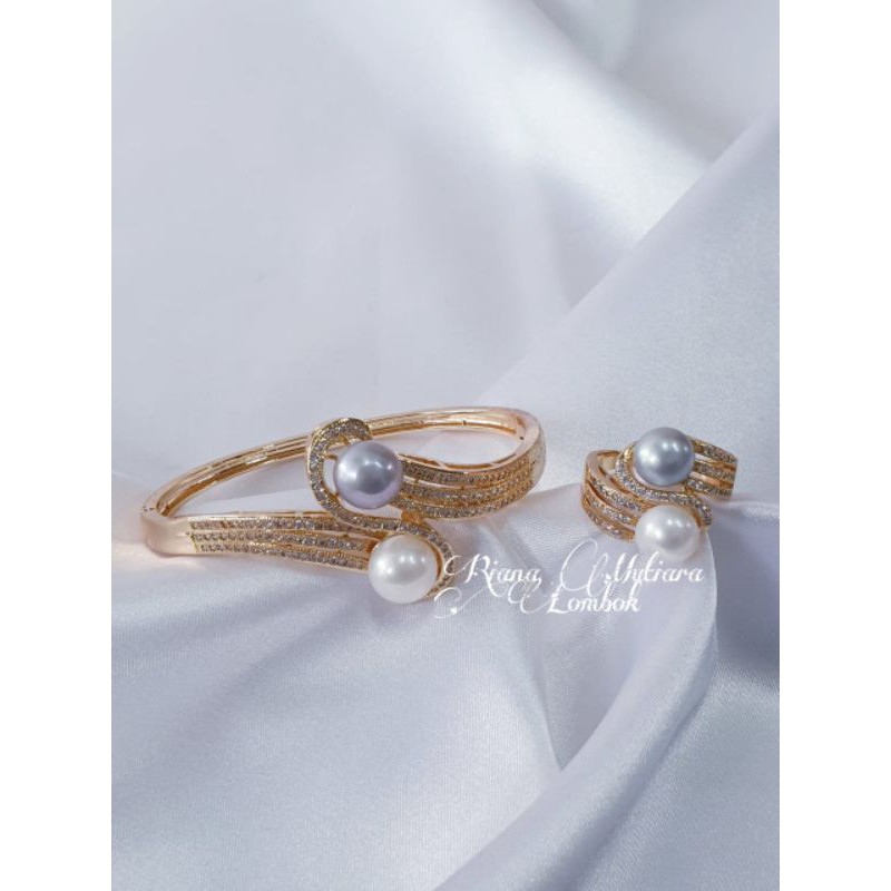 Gelang dan Cincin Mutiara Lombok