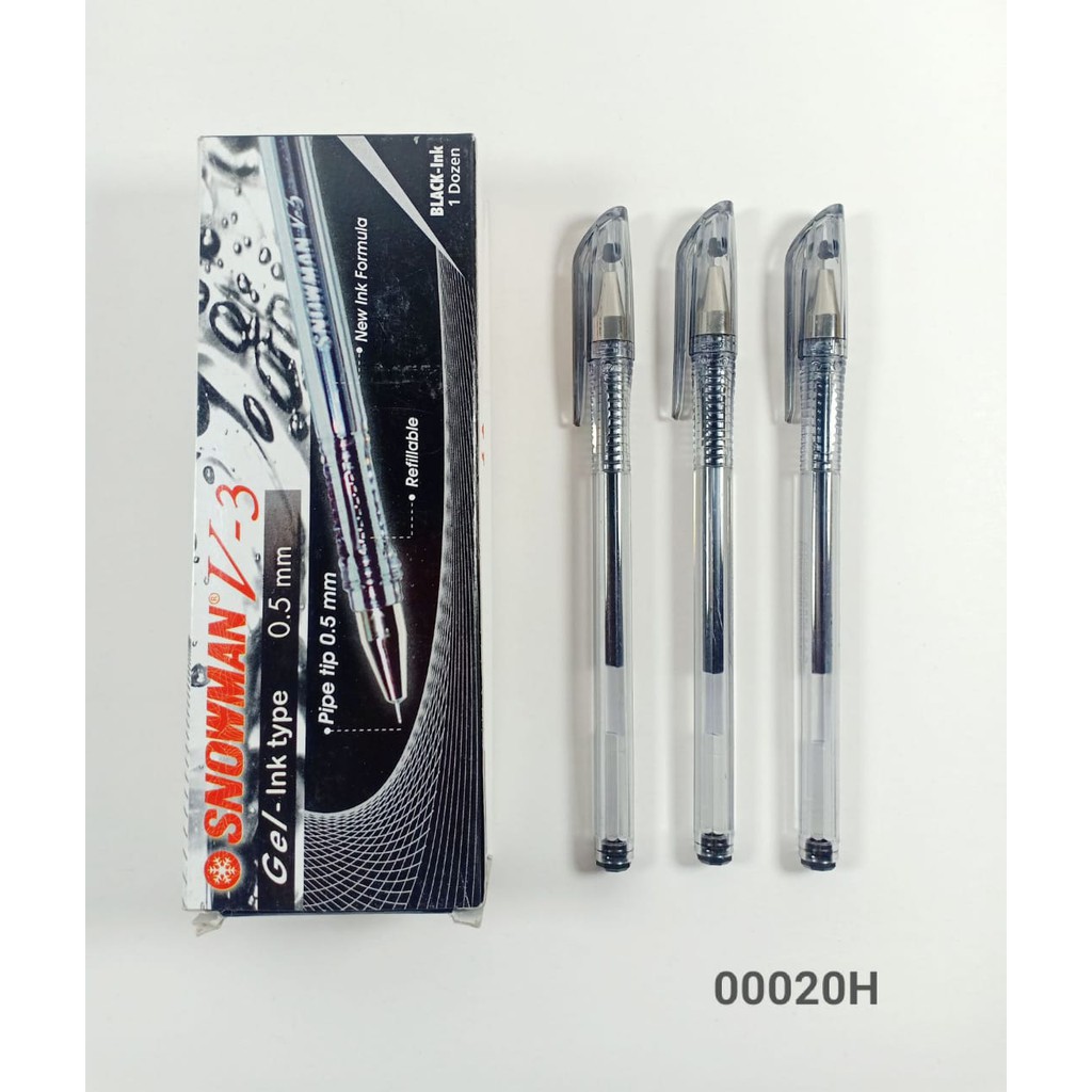 

Pulpen Snowman v-3 0,5mm - 00020H