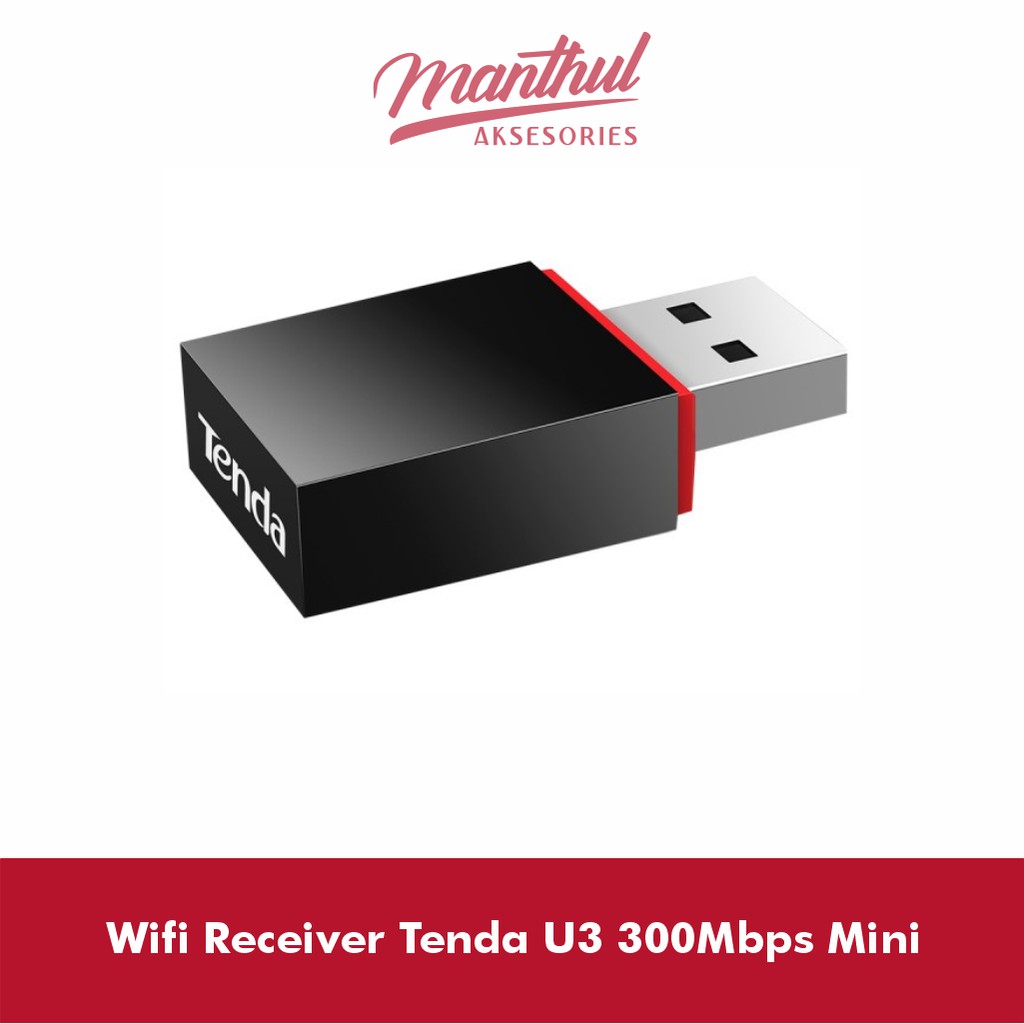 Wifi Receiver Tenda U3 300Mbps Mini