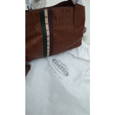 tas fossil maya satchel original 100%