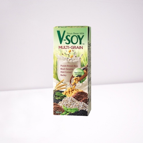 

Vsoy Milk Susu Kedelai Multi grain 200ml v-soy multi grain 200ml 1pcs