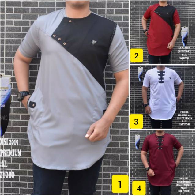 KOKO KURTA PAKISTAN DEWASA LENGAN PENDEK