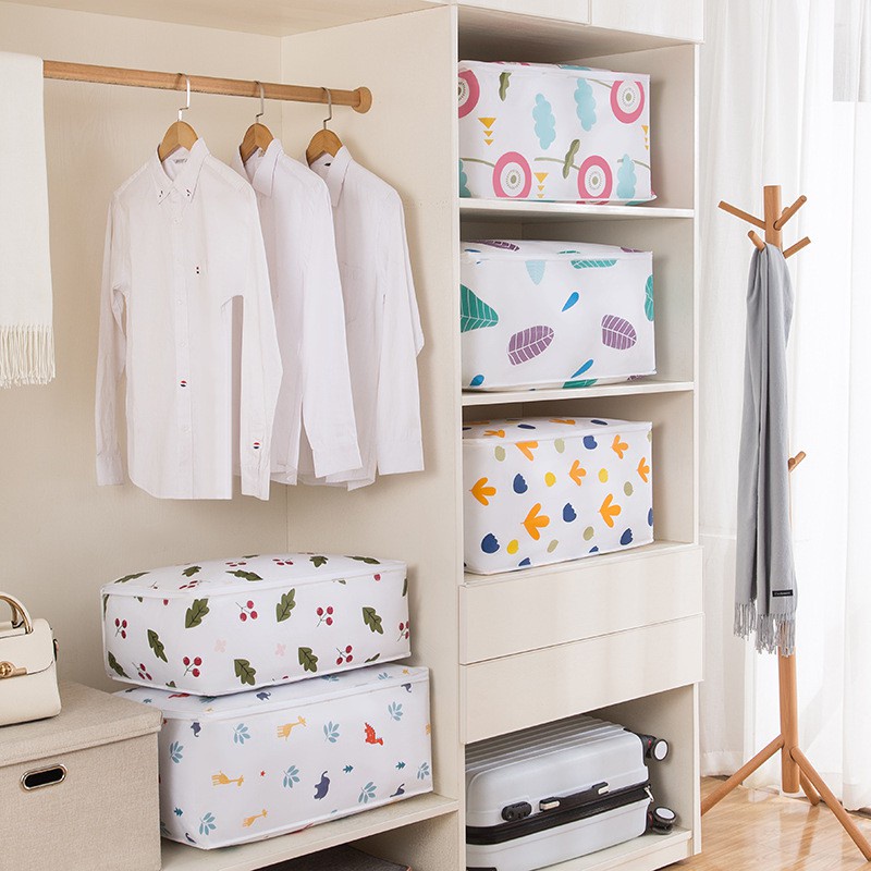 ☀ INDOLAND ☀ Storage Box Baju Tempat Penyimpanan Pakaian Storage Bag  R532