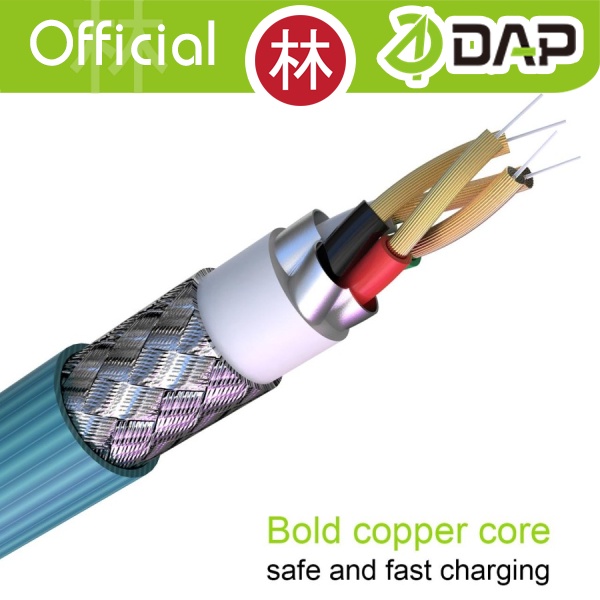 DAP DYM100 Data Cable Micro USB 2.4A Colorful - 1 Toples 50 Pcs