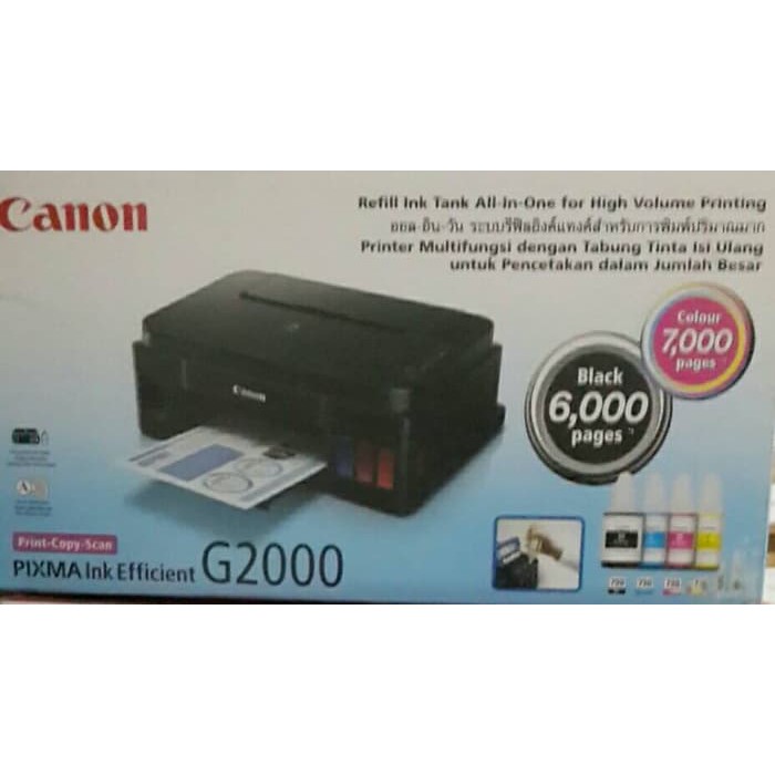 Sale CANON PRINTER PIXMA G2000   PRINTER G 2000 INFUS RESMI