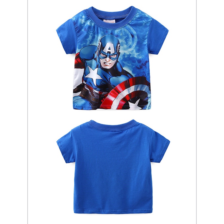 AVENGERS ANAK LAKI-LAKI KAOS LENGAN PENDEK + BAJU BAYI KARAKTER 1 SAMPAI 7 TAHUN GRATIS ONGKIR