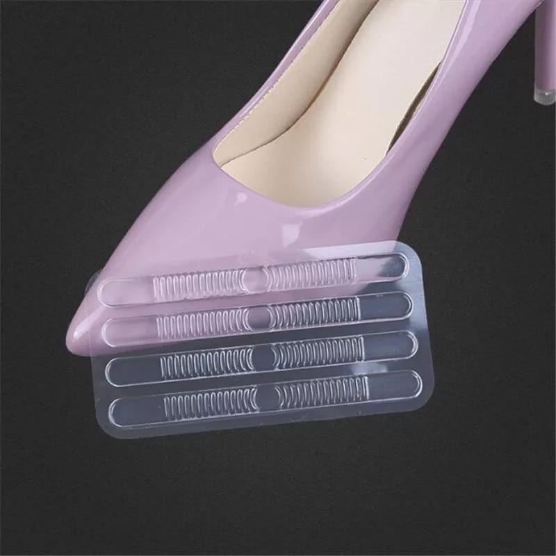 SET ISI 4  SILICON GEL UNTUK SEPATU TALI ANTI LECET PELINDUNG KULIT KAKI INSOLE SILICON WANITA