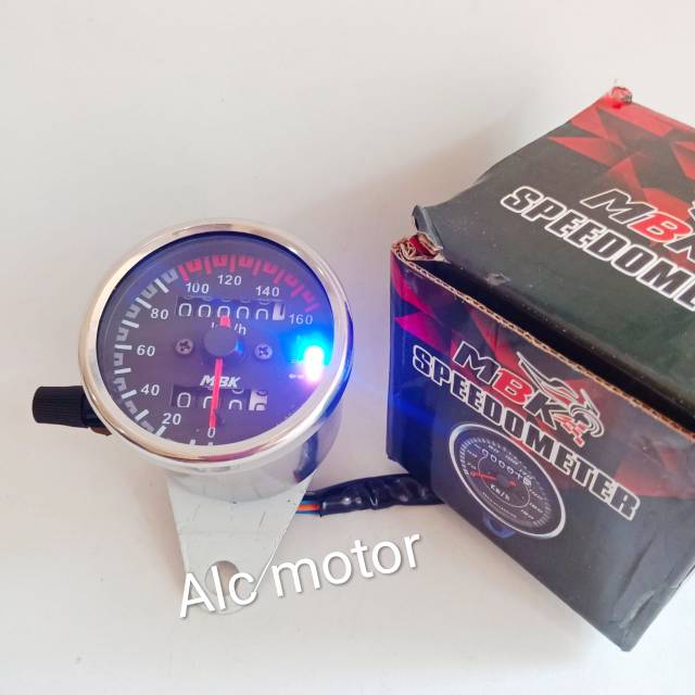 Speedometer bulat chrom spidometer bulat chrom kilometer speedometer km
