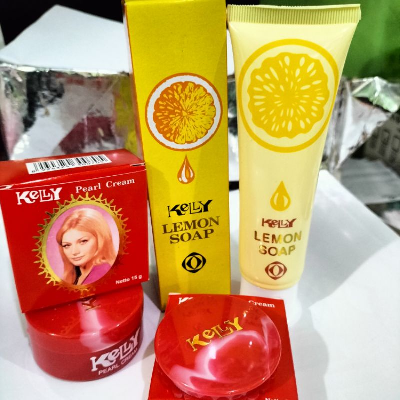 PAKET KELLY CREAM DAN KELLY LEMON.