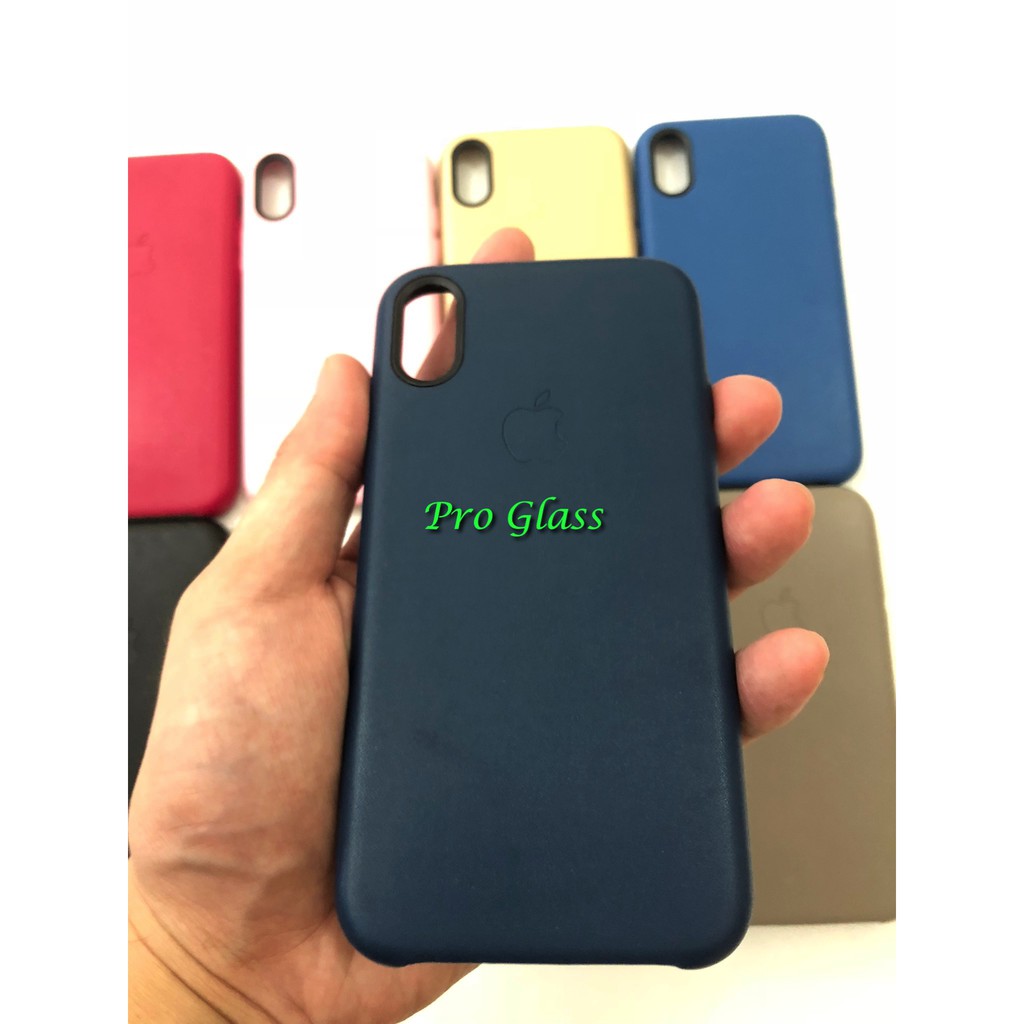 C205 Iphone X / XS / XR / XS MAX Original Premium Apple Leather Case / Hard Case Kulit