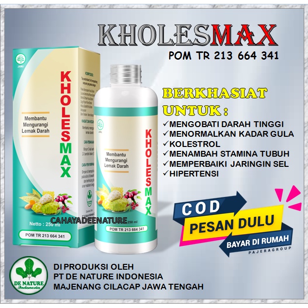 

KHOLESMAX KOLESMAX OBAT KOLESTEROL DIABETES MELITUS PENURUN GULA DARAH KENCING MANIS DARAH TINGGI HIPERTENSI HERBAL DE NATURE