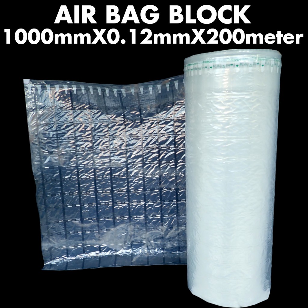 

Air Bag Block Size: 1000mmX0.12mmX200meter 1 Roll