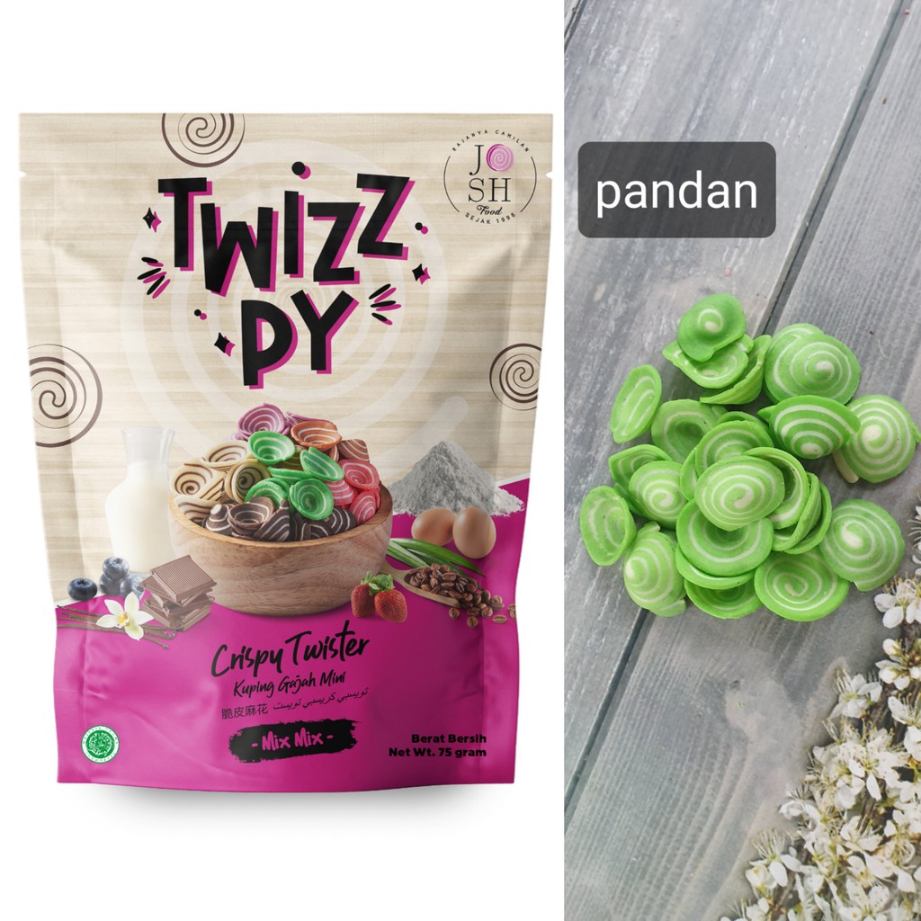

JOSHFOOD TWIZZPY PANDAN 75 GRAM