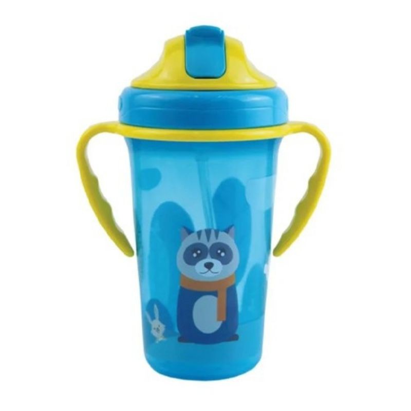 Botol Minum Sedotan Baby Safe JP020 / Baby safe Traning Cup With Straw JP020