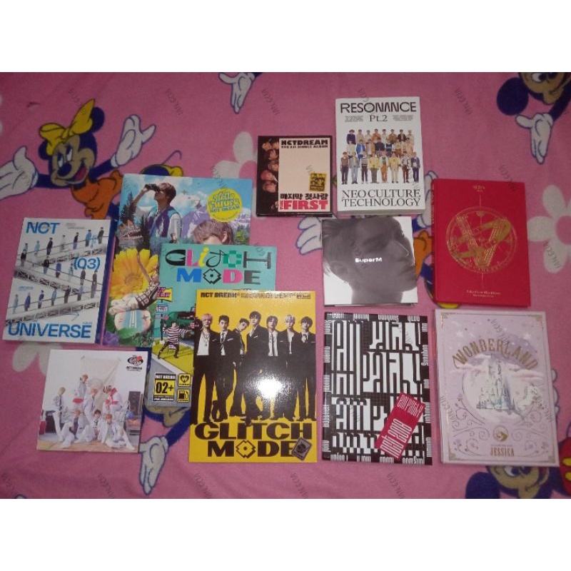 ALBUM ONLY NCT MFAL GLIMO HELFUT WGU UNIVERSE TAEYONG JOPPING