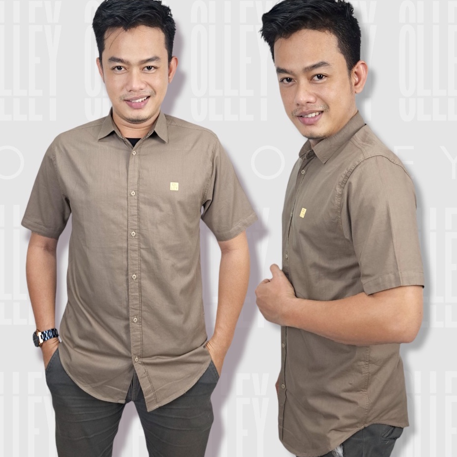 Baju kemeja pria / Kemeja pria kasual / Kemeja distro / Kemeja OLLEY