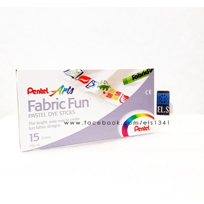 

PASTEL-DRY-OIL- PENTEL FABRIC FUN PASTEL 15 WARNA -OIL-DRY-PASTEL.