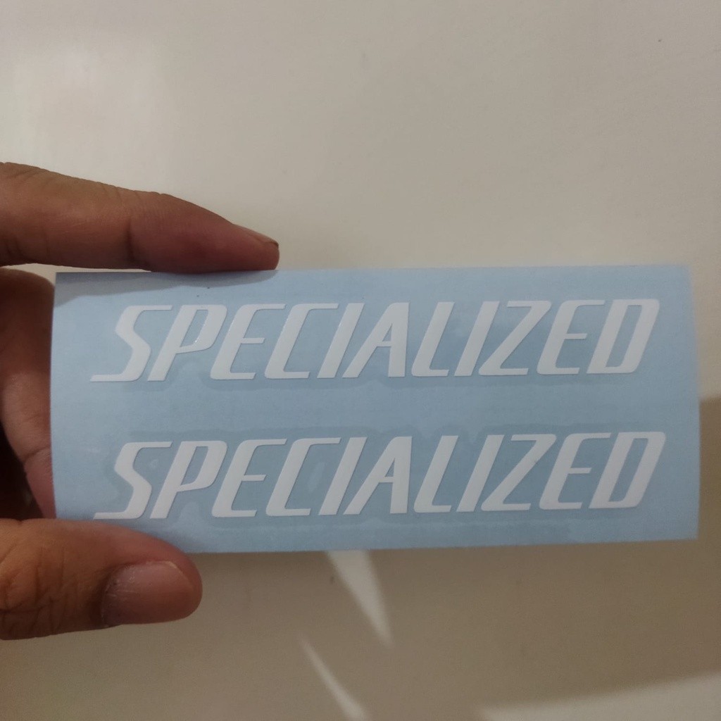 Cutting sticker stiker sepeda road bike fixed bike specialized teks vinyl