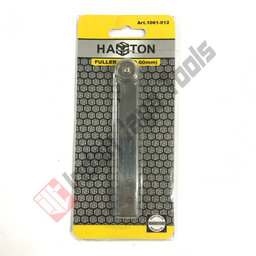 HASSTON 1061-012 Feeler Gauge 13 Blades 0.03 - 0.6 mm Fuller
