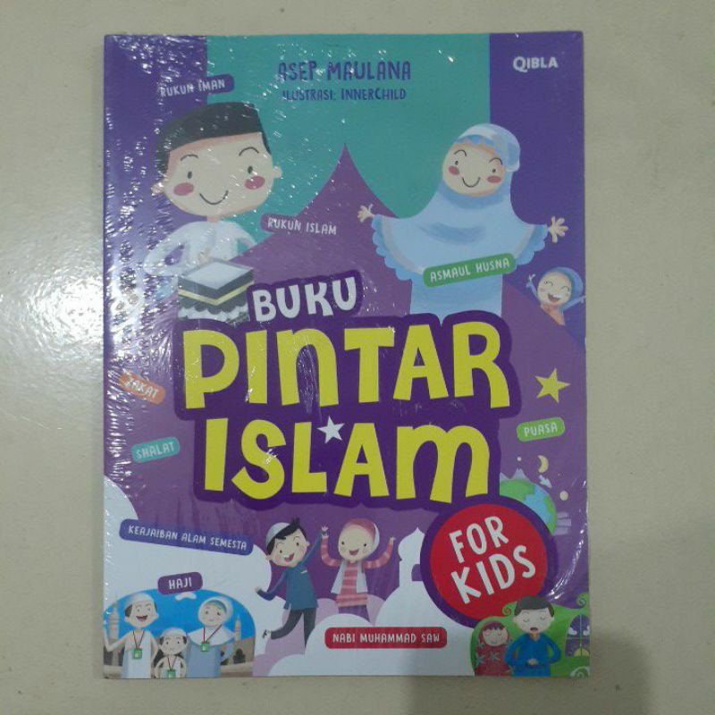 SOFT COVER - QIBLA - BUKU PINTAR ISLAM FOR KIDS #KOPERMAMASALE