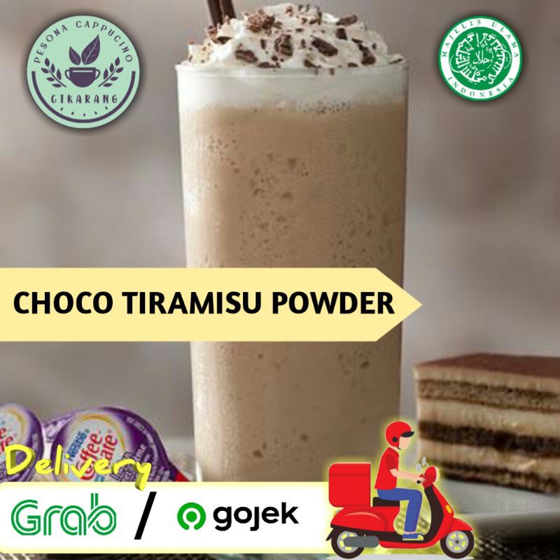 

BUBUK MINUMAN (BUBBLE DRINK/MILKSHAKE) RASA CHOCO TIRAMISU 1KG