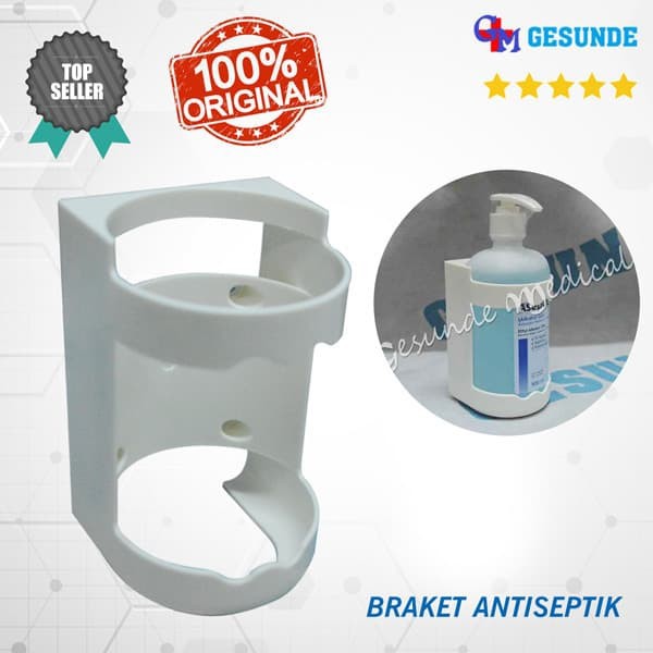Gantungan Bracket Antiseptik Ukuran 500ml - Gantungan Botol Antiseptic - Hand Sanitizer Holder/Brack