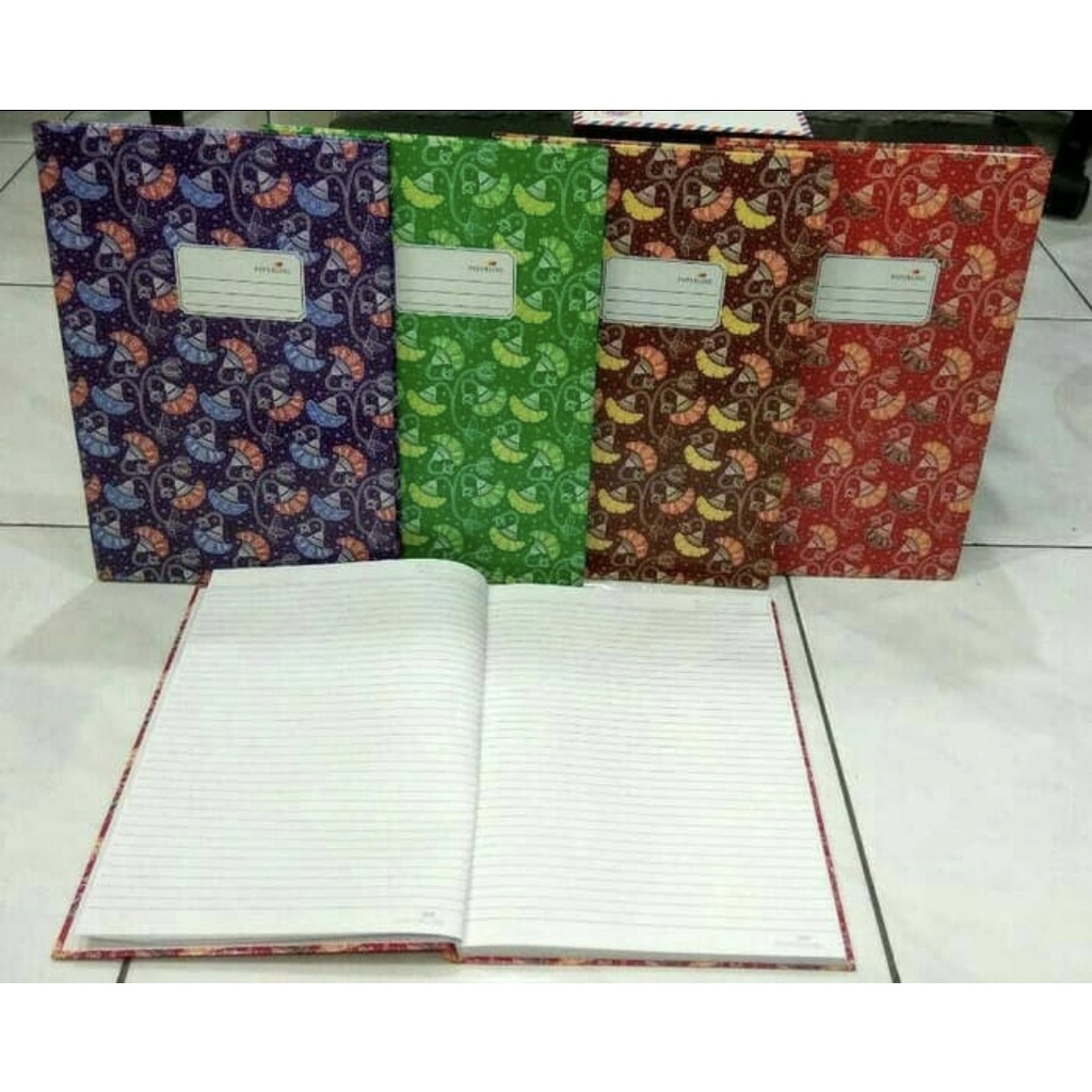 

BUKU FOLIO ( 200 LEMBAR ) PAPERLINE HARD COVER GROSIR TERMURAH hsw