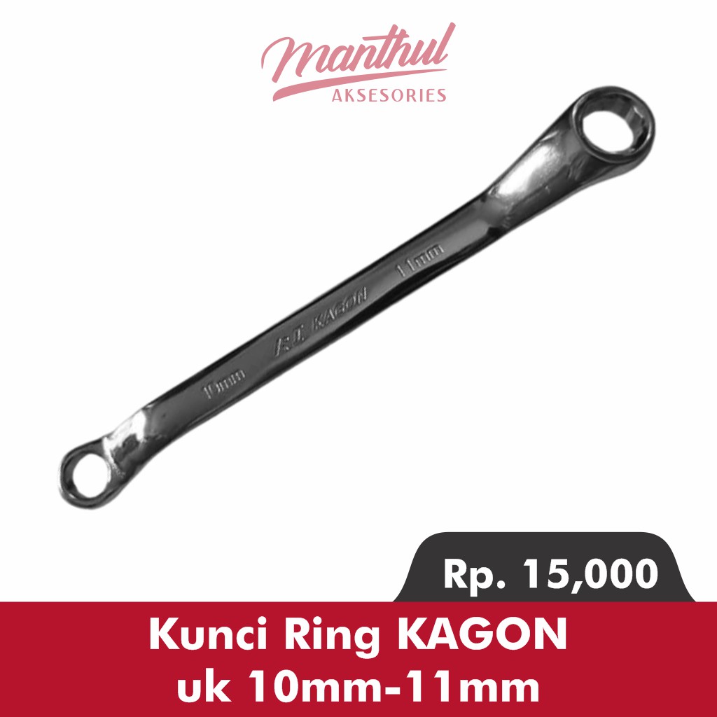 Kunci Ring KAGON uk 10mm-11mm