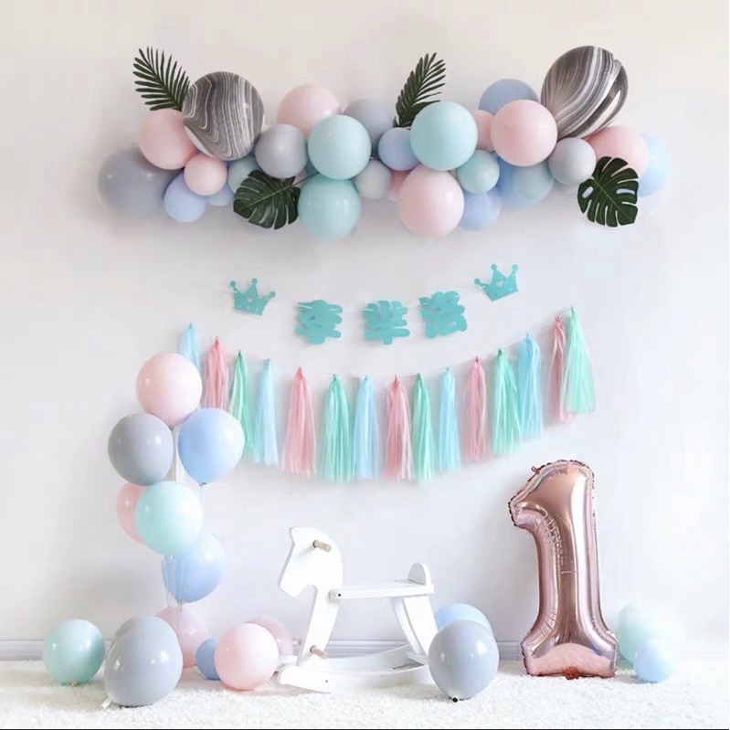 [UNIK88] Balon Latex Doff Macaron 5inch (balon ultang tahun/ party)