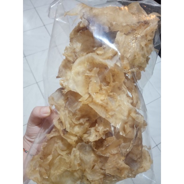 FISH MAW GELEMBUNG IKAN KERING/HIPIO/HEPIO/YU PHIAO 500GR
