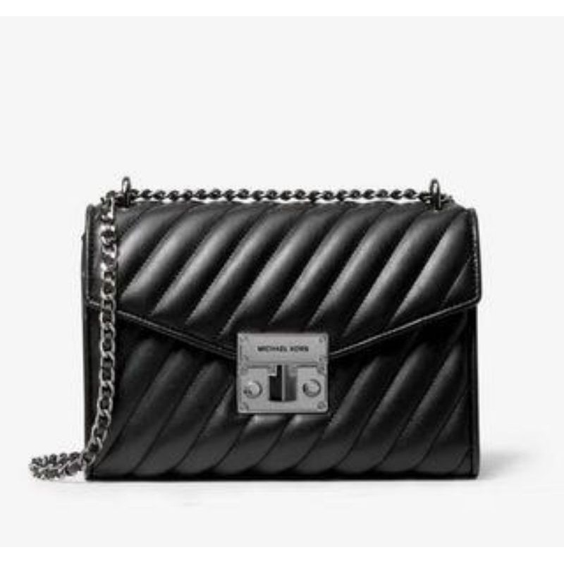 Tas MK original - Michael Kors Rose Black Medium SHW