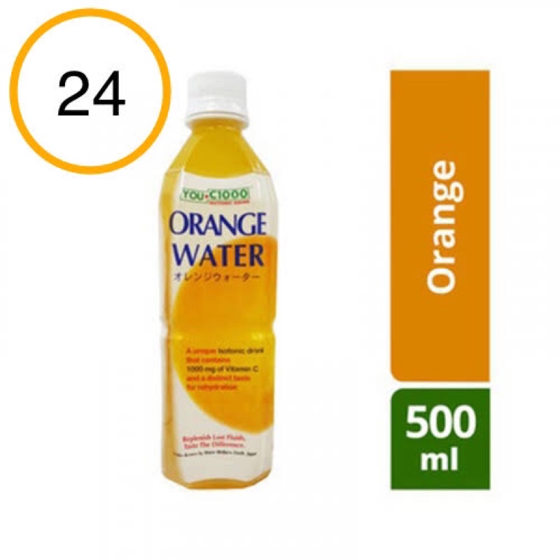 

Orange Water 500ml (1 karton)