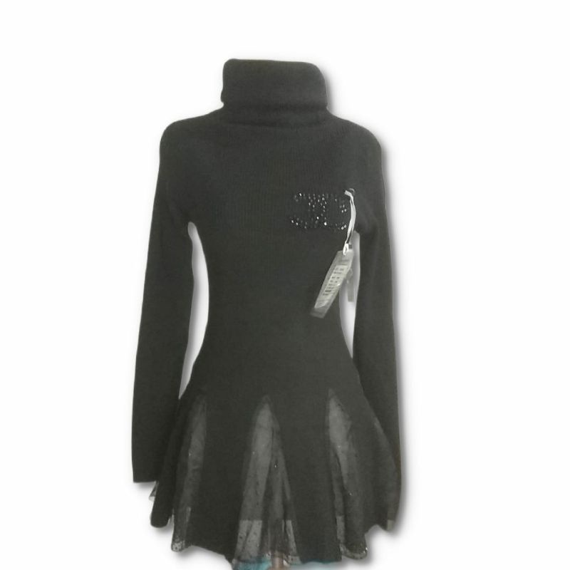 Atasan Rajut dress import jumbo